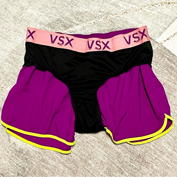 2 pairs VICTORIA'S SECRET SPORT THE PLAYER RUN SHORTS Vintage size large - Picture 16 of 17